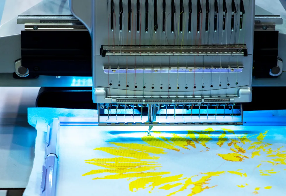 embroidery machine highlight