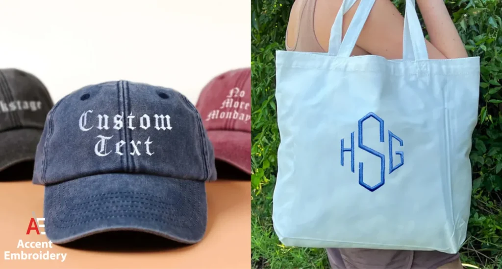 A collection of custom embroidered baseball hats featuring diverse designs, perfect for personal or corporate branding needs. A collection of custom embroidered baseball hats featuring diverse designs, perfect for personal or corporate branding needs.